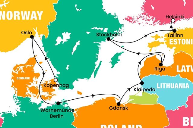 NCL Sun ile Büyük Baltık Başkentleri
